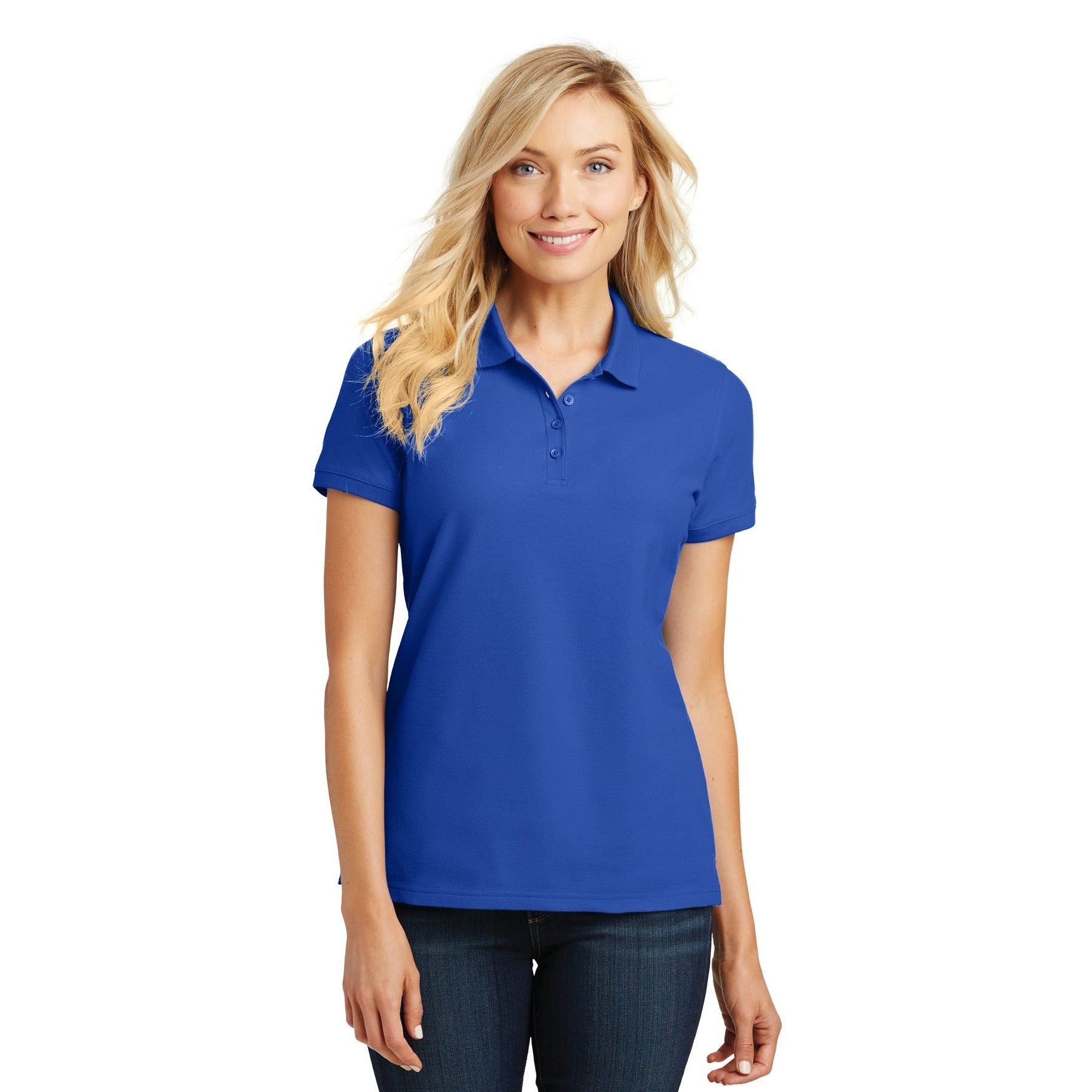 Port Authority-Port Authority® Women's Core Classic Pique Polo. L100-MedTech-12